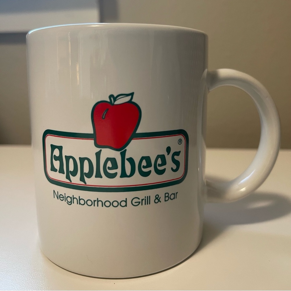 Vintage Applebee’s Restaurant Coffee Cup - Circa 1980’s - 3.75” Tall